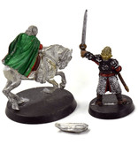 Games Workshop MIDDLE-EARTH Theoden Foot or Mounted #1 Horse Missing Tail METAL LOTR