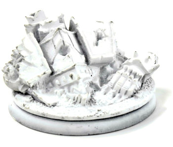 WARMACHINE Heavy Warjack Wreck Marker #1 METAL Mercenaries