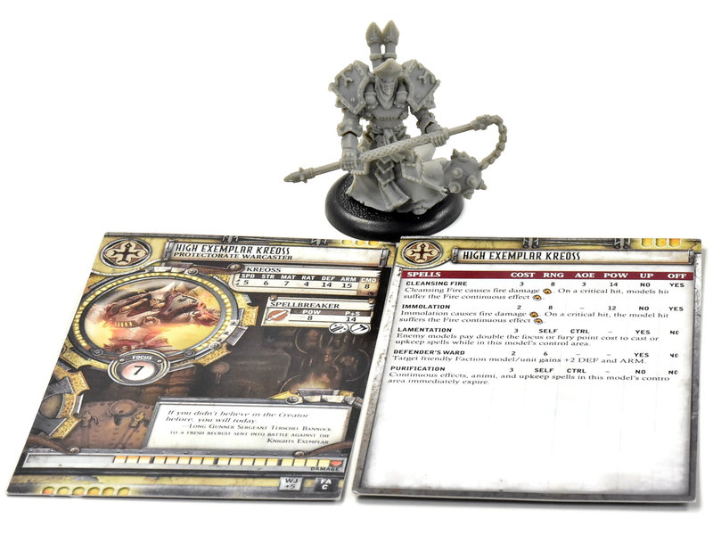 WARMACHINE High Exemplar Kreoss #1 Protectorate