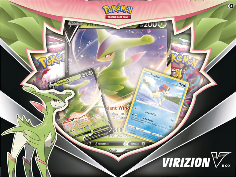 Pokémon Trading cards Pokémon Virizion V Box