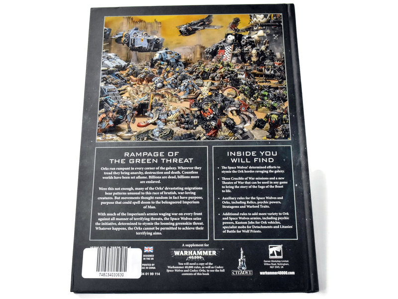 Games Workshop PSYCHIC AWAKENIG Saga of The Beast Used Acceptable Condition