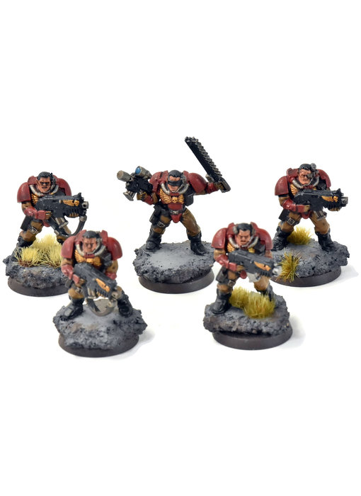 BLOOD ANGELS 5 Scouts #3 WELL PAINTED Warhammer 40K