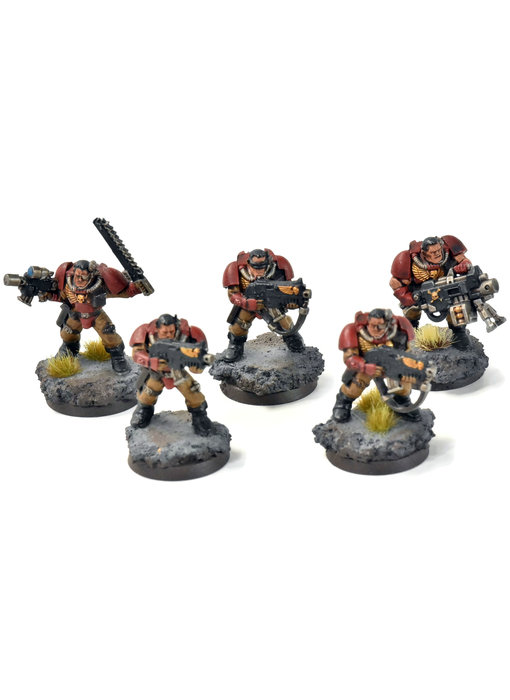 BLOOD ANGELS 5 Scouts #1 WELL PAINTED Warhammer 40K