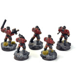 Games Workshop BLOOD ANGELS 5 Scouts #1 WELL PAINTED Warhammer 40K