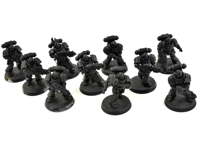 Games Workshop SPACE MARINES 10 Intercessors #2 Warhammer 40K Black Templar