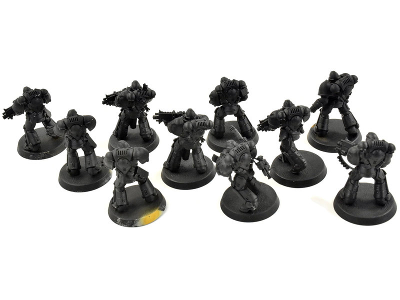 Games Workshop SPACE MARINES 10 Intercessors #2 Warhammer 40K Black Templar