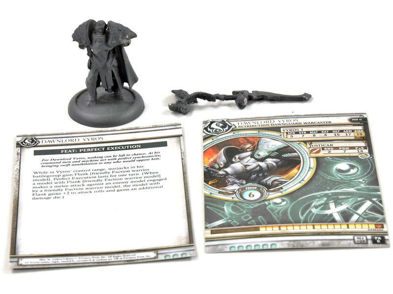 WARMACHINE Dawnlord Vyros #1 METAL Retribution