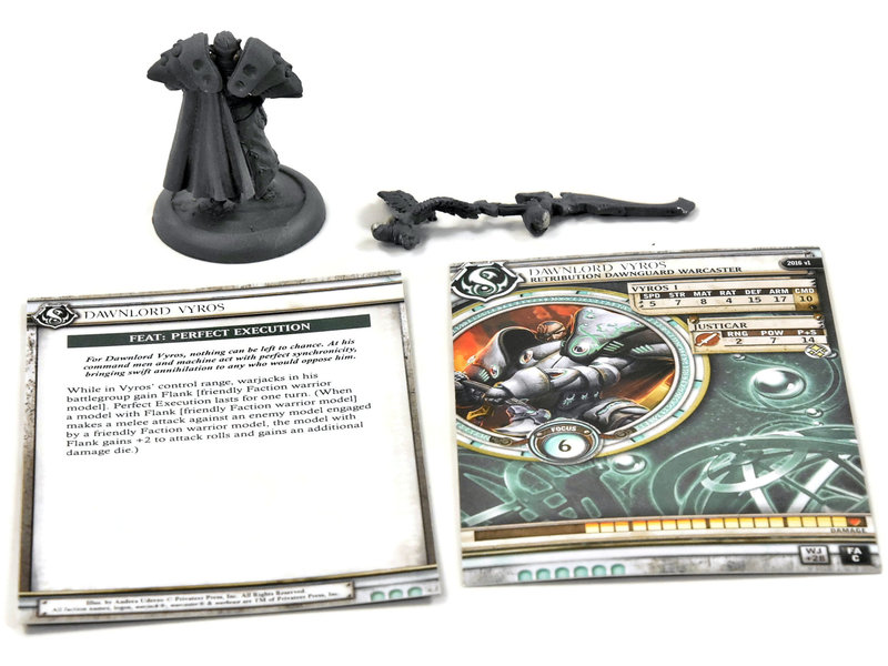 WARMACHINE Dawnlord Vyros #1 METAL Retribution