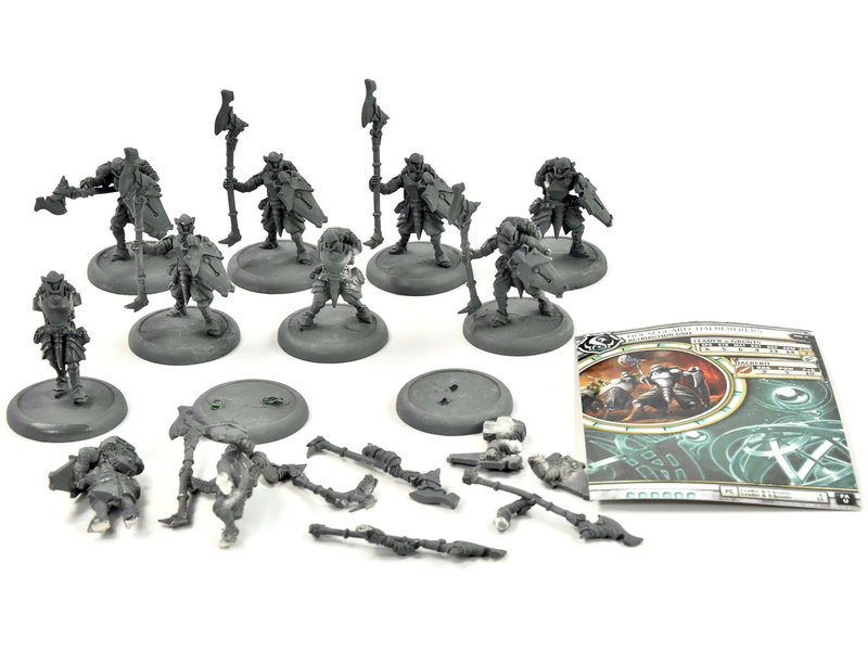 WARMACHINE 10 Houseguard Halberdiers #1 METAL Retribution