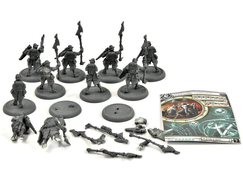 WARMACHINE 10 Houseguard Halberdiers #1 METAL Retribution