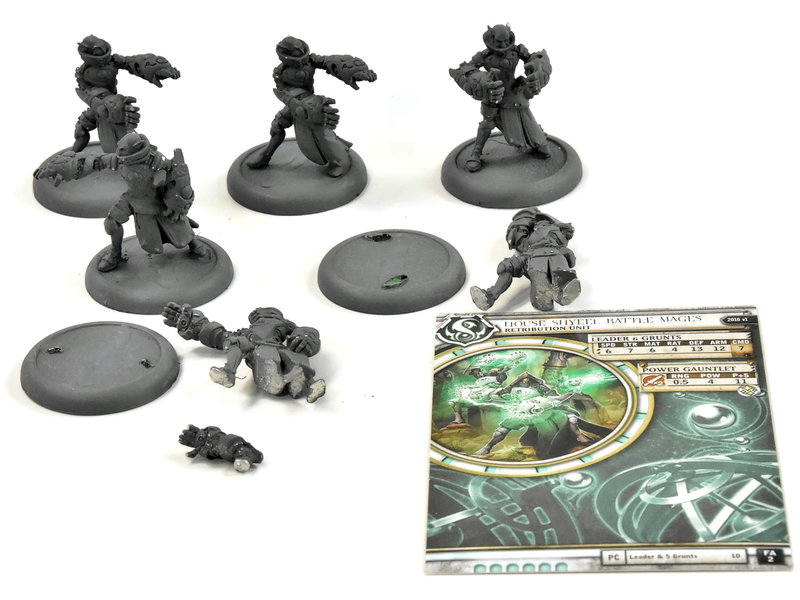 WARMACHINE House Shyeel Battle Mages #1 METAL Retribution