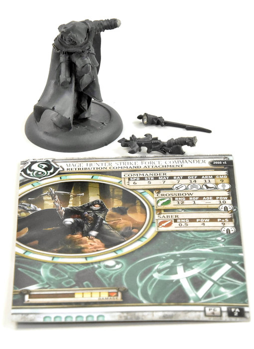 WARMACHINE Mage Hunter Commander #1 METAL Retribution