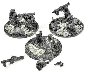 ASTRA MILITARUM 3 Heavy Weapon Squads w/ Rocket Launcher #12 Warhammer 40K