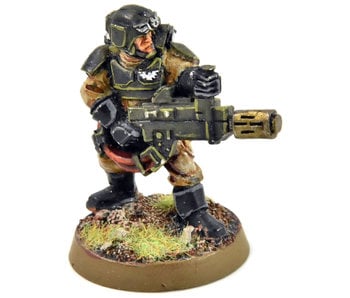 ASTRA MILITARUM Cadian Melta Gun #1 METAL PRO PAINTED Warhammer 40K