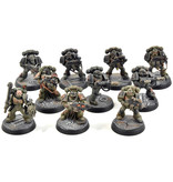 Games Workshop SALAMANDERS 10 Tactical Marines #2 WELL PAINTED Warhammer 40K