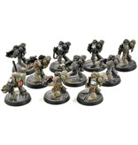 Games Workshop SALAMANDERS 10 Tactical Marines #2 WELL PAINTED Warhammer 40K