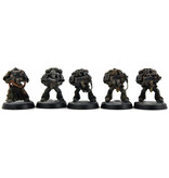 Games Workshop SALAMANDERS 10 Tactical Marines #2 WELL PAINTED Warhammer 40K