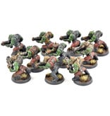 Games Workshop ORKS 10 Boyz #16 WELL PAINTED Warhammer 40K