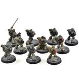 Games Workshop SALAMANDERS 10 Tactical Marines #3 WELL PAINTED Warhammer 40K