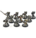 Games Workshop SALAMANDERS 10 Tactical Marines #3 WELL PAINTED Warhammer 40K