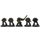 Games Workshop SALAMANDERS 10 Tactical Marines #3 WELL PAINTED Warhammer 40K