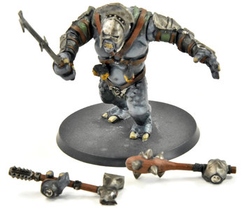 MIDDLE-EARTH Angmar Mordor Troll #1 WELL PAINTED LOTR