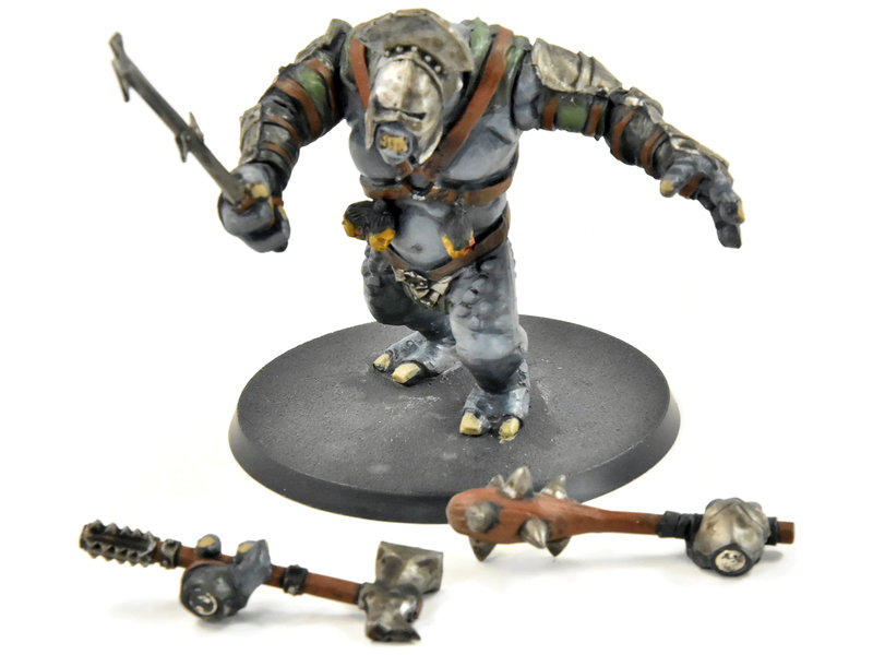 Games Workshop MIDDLE-EARTH Angmar Mordor Troll #1 WELL PAINTED LOTR