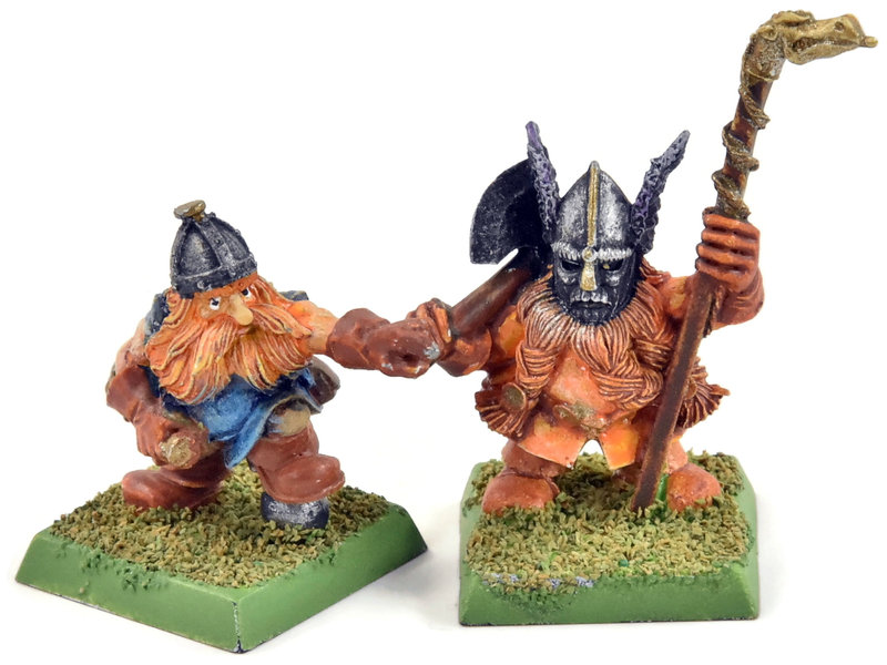 Games Workshop DWARFS 2 Drawf Crew #2 METAL Fantasy