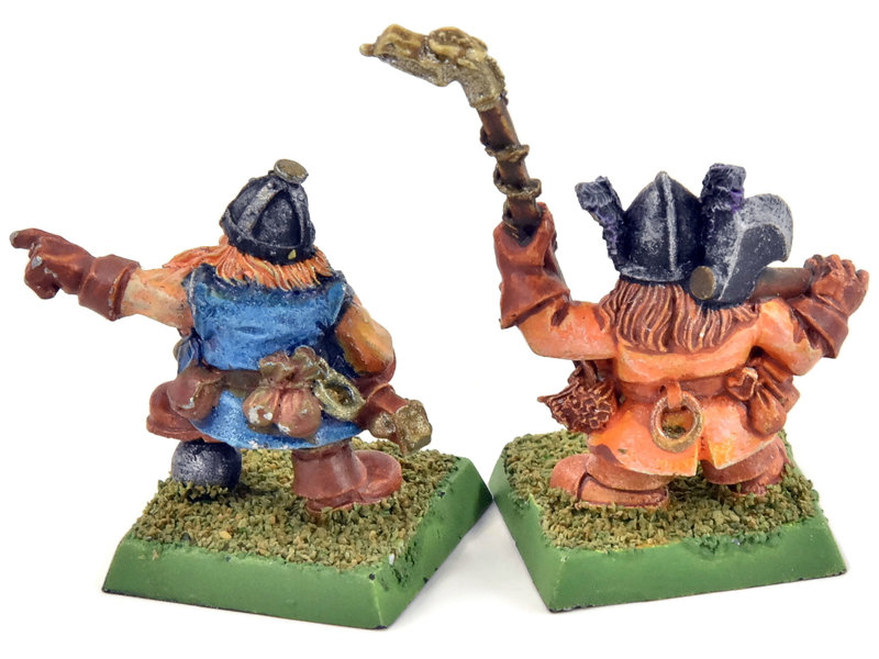 Games Workshop DWARFS 2 Drawf Crew #2 METAL Fantasy