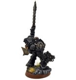 Games Workshop SALAMANDERS Chaplain #1 WELL PAINTED Warhammer 40K