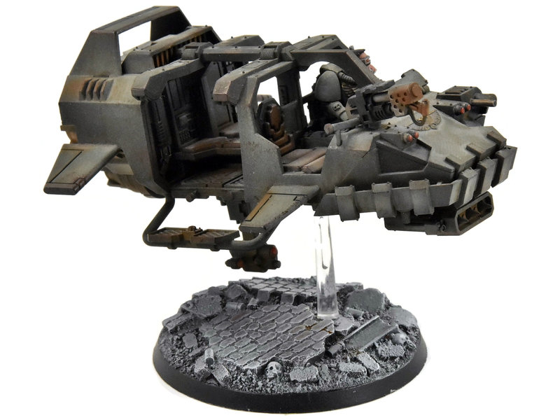 Games Workshop SALAMANDERS Land Speeder Storm #1 WELL PAINTED Warhammer 40K