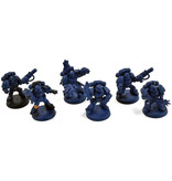 Games Workshop SPACE MARINES 6 Marines Command Squad #3 Some Metal Warhammer 40K