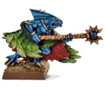 SERAPHON Skink Priest With Feathered Cloak #2 PRO PAINTED Sigmar