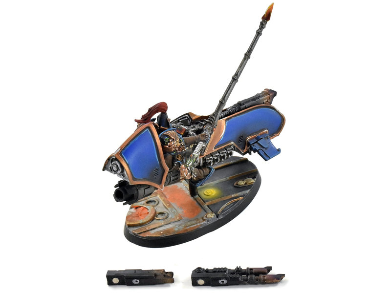 Games Workshop ADEPTUS CUSTODES Gyrfalcon Pattern Jetbike #3 PRO PAINTED  40K