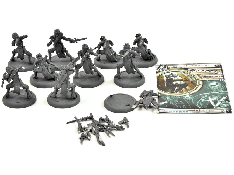 WARMACHINE 10 Mage Hunter Infiltrators #1 METAL Missing One Sword Retribution