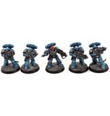 Games Workshop SPACE MARINES 5 Primaris Intercessors #3 PRO PAINTED Warhammer 40K Ultramarines