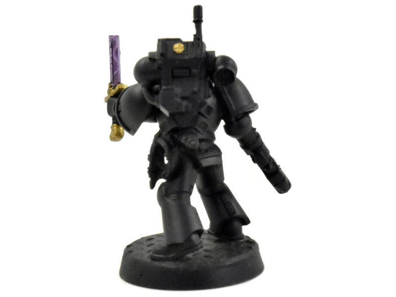 Games Workshop SPACE MARINES Captain #1 CONVERTED Warhammer 40K