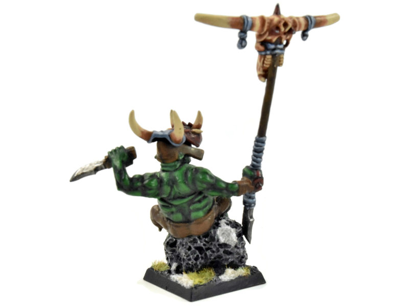Games Workshop ORCS & GOBLINS Orc Shaman #1 CONVERTED WELL PAINTED Fantasy Warlord