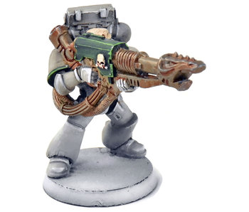 CHAOS SPACE MARINES Chaos Space Marine with Lascannon #1 METAL