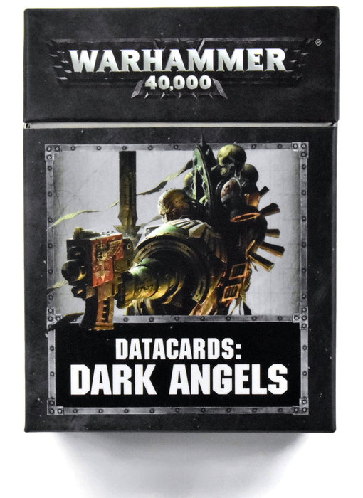 DARK ANGELS Datacards #2 Used Warhammer 40K
