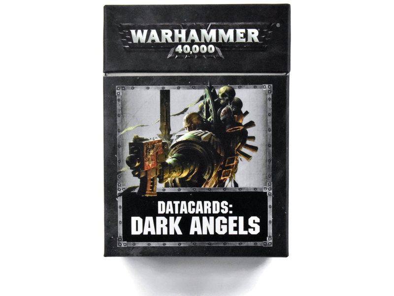 Games Workshop DARK ANGELS Datacards #2 Used Warhammer 40K