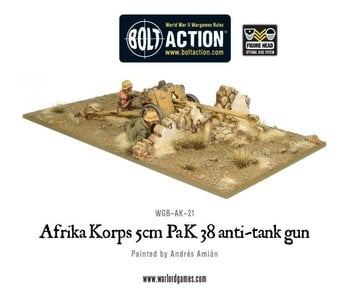 Bolt Action - Afrika Korps 5cm Pak38 Anti-Tank Gun
