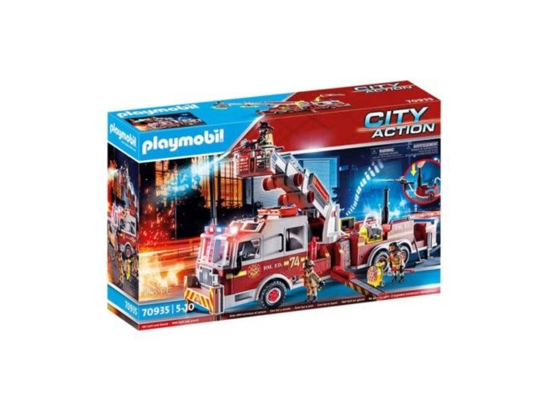 Playmobil Camion de pompiers avec échelle (70935)