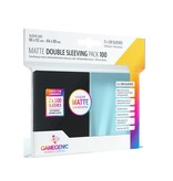 Gamegenic Sleeves - Gamegenic Matte Double Sleeving Clear/Black