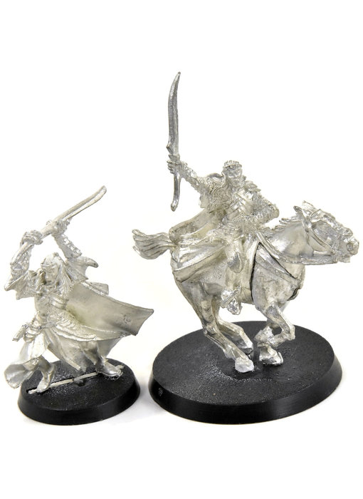 MIDDLE-EARTH Elladan Armoured Foot & Mounted #1 METAL LOTR