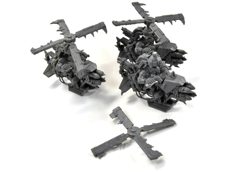 Games Workshop ORKS 3 Deffkoptas #1 Warhammer 40K