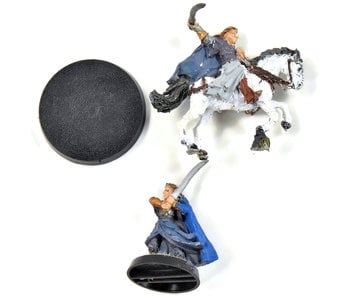 MIDDLE-EARTH Glorfindel Foot & Mounted #1 METAL LOTR