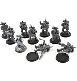 Games Workshop SPACE MARINES 9 Infiltrators & 1 Intercessors #1 Badly Glued Warhammer 40K