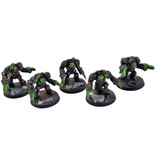 Games Workshop SPACE MARINES 5 Terminators with Lightning Claws #1 WELL PAINTED 40K