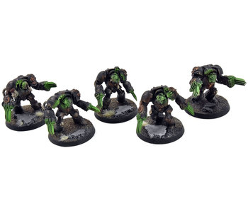SPACE MARINES 5 Terminators with Lightning Claws #1 WELL PAINTED 40K